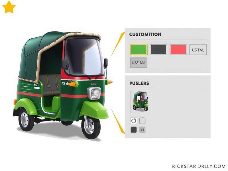 Customize Your Auto Rickshaw Rickshaw Customization Options
